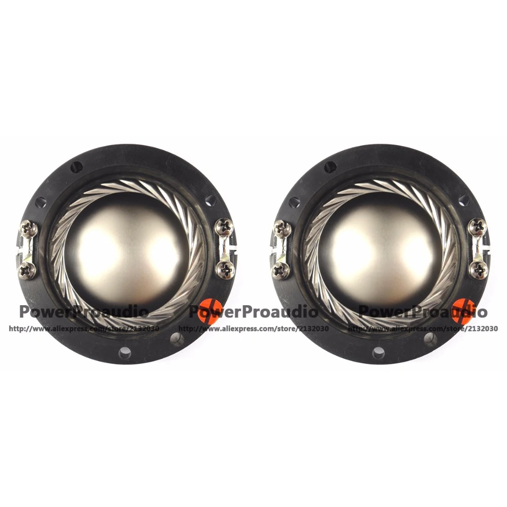 2шт 44,4 мм 44.5mm2425 титановая диафрагма твитеры Голосовая катушка замена диафрагмы для Samson CD44T драйвер 8 Ом