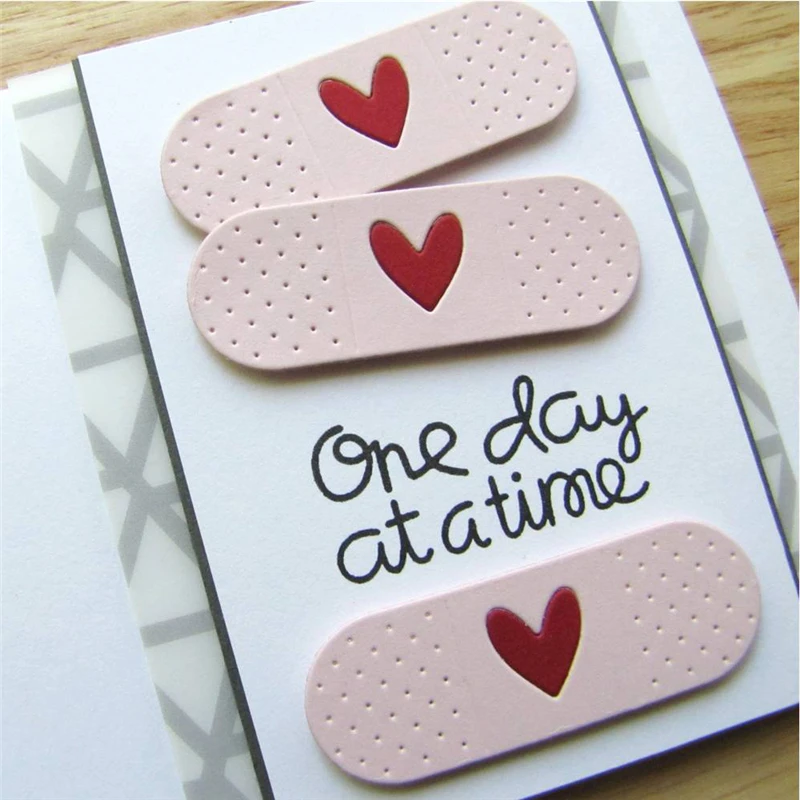 

Naifumodo Band Aids Dies Metal Cutting Dies DIY Scrapbooking Card Making DIY Album Embossing Crafts Die Cut New Cutting Dies