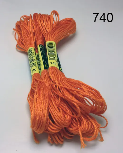 10 pieces cross stitch threads / cross stitch embroidery thread