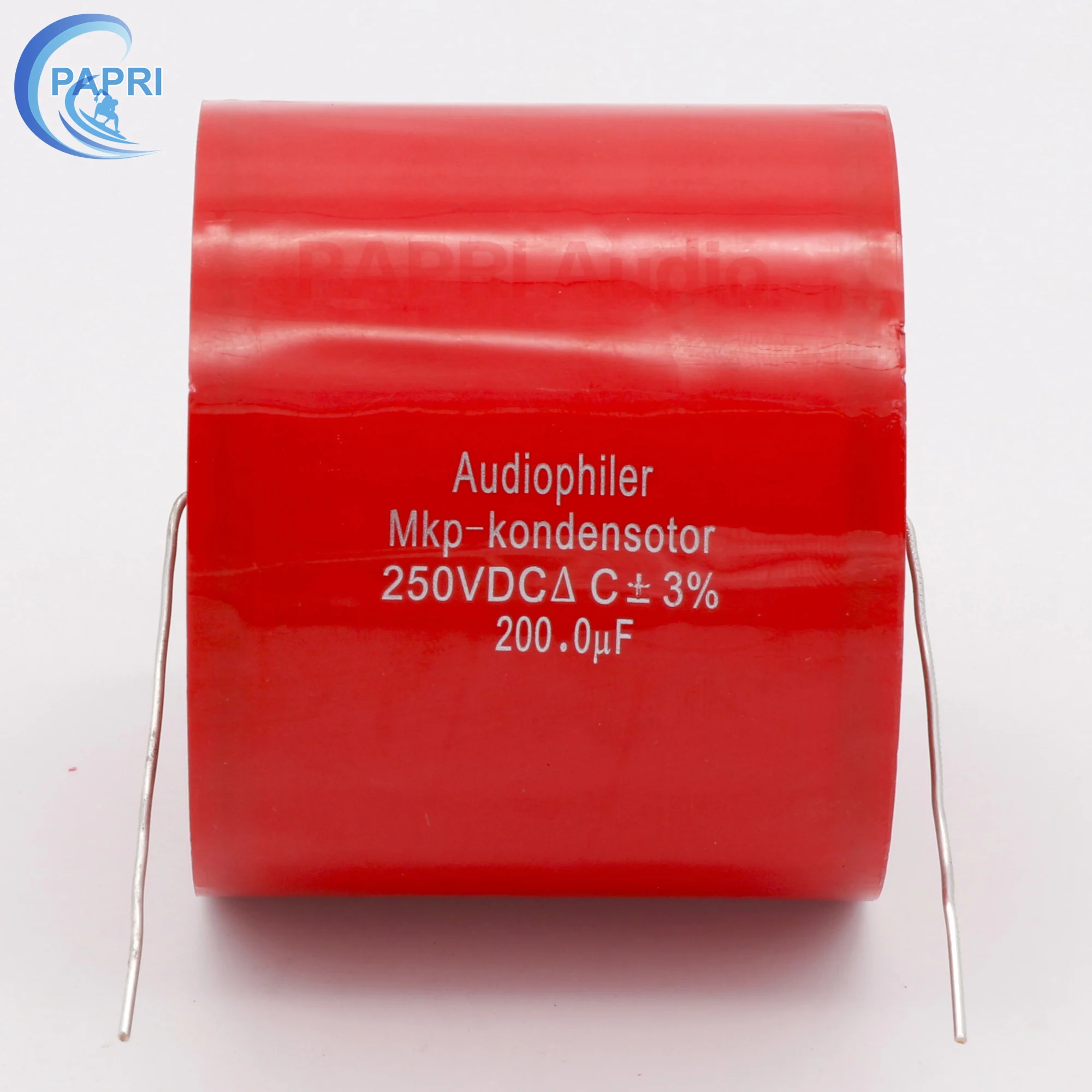 PAPRI 200 мкФ 250VDC Axial MKP DIY Аудио Конденсатор для HiFi трубки гитарного усилителя лот/1
