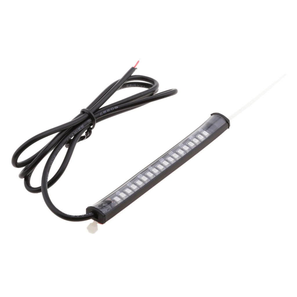 Motorcycle LED 39-41mm Fork Turn Signal Strip Kit Amber Lights LED Motorcycle Fork Turn Signal Kit