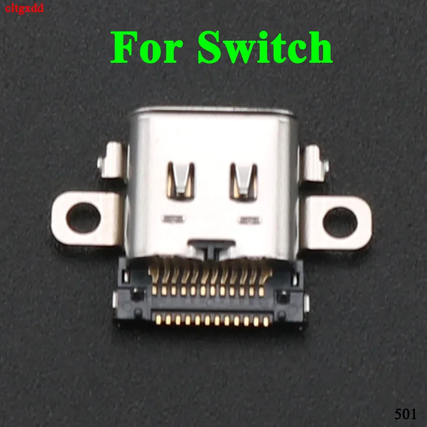 

cltgxdd 1X Charging Port Socket Power Connector Type-C Charger Socket replacement for Nintend Switch NS Console Repair