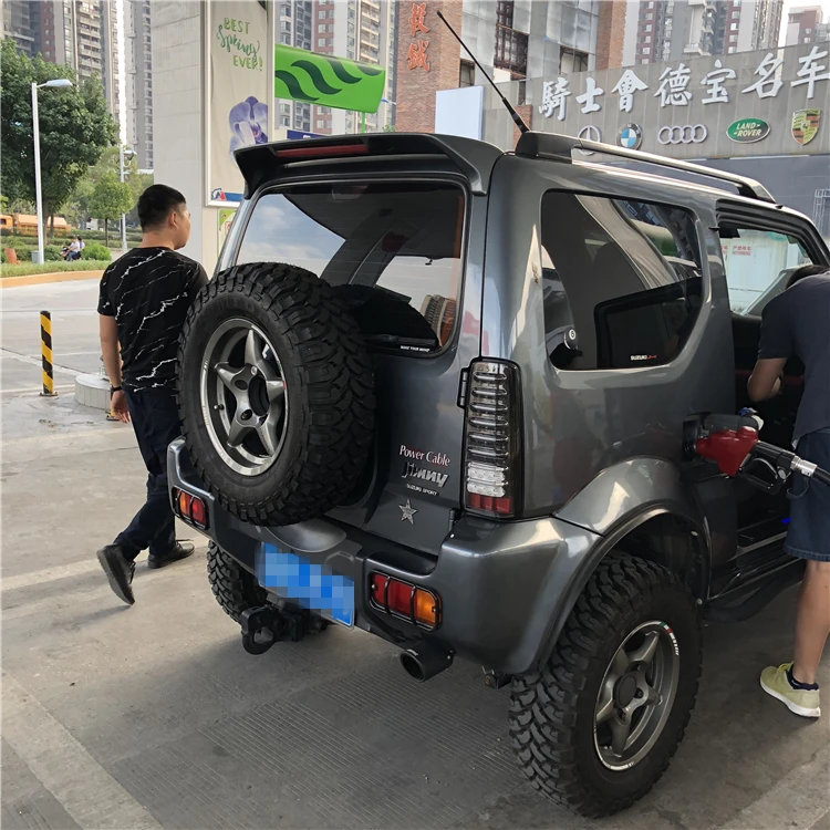 Для suzuki jimny Спойлер ABS Материал заднее крыло автомобиля swift праймер цвет задний спойлер