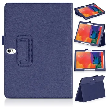 

Cover for Samsung Galaxy Note 2014 Edition 10.1" Folding Stand PU Leather Cover for Samsung galaxy Tab pro 10.1 T520 T521 T525