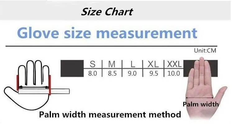 gloves size