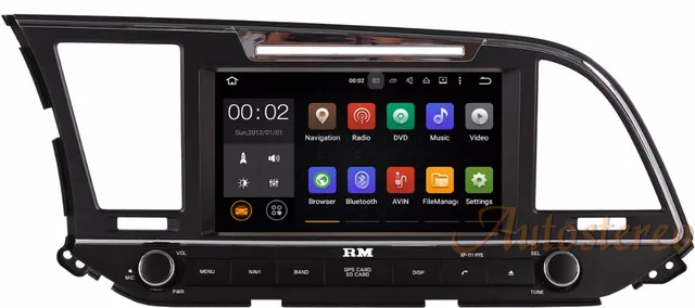 Android 7 1 Car Gps Navigation Cd Dvd Player For Hyundai Elantra Android 7 1 Car Gps Navigation Cd Dvd Player For Hyundai Elantra 2016 2017 Auto Multimedia