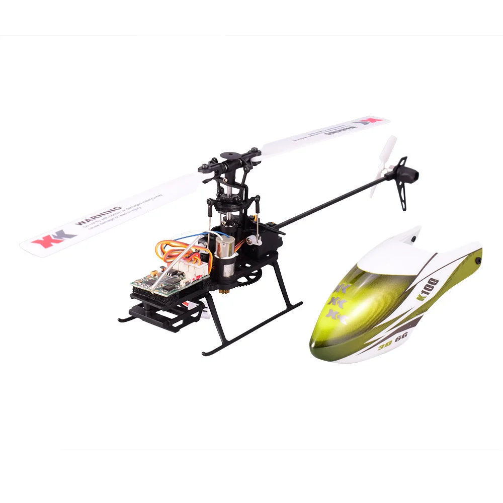 Wltoys XK K100 6CH 3D 6G System Remote Control Toy Brushless Motor RC Helicopter BNF Compatible With FUTABA S-FHSS VS V977