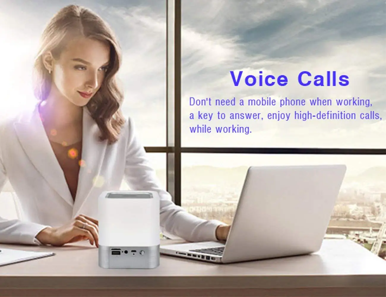 Günstig Tragbare Drahtlose Bluetooth 4,0 Lautsprecher Big Sound Schwere Basis RBG Ändern Farbe Dimmbare Warmes Licht Lampe Alarm uhr Hand