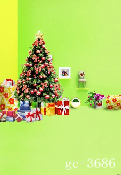 

SHANNY Vinyl Custom Photography Backdrops Prop For Photo Studio Christmas theme Photograpny Background GC-3686