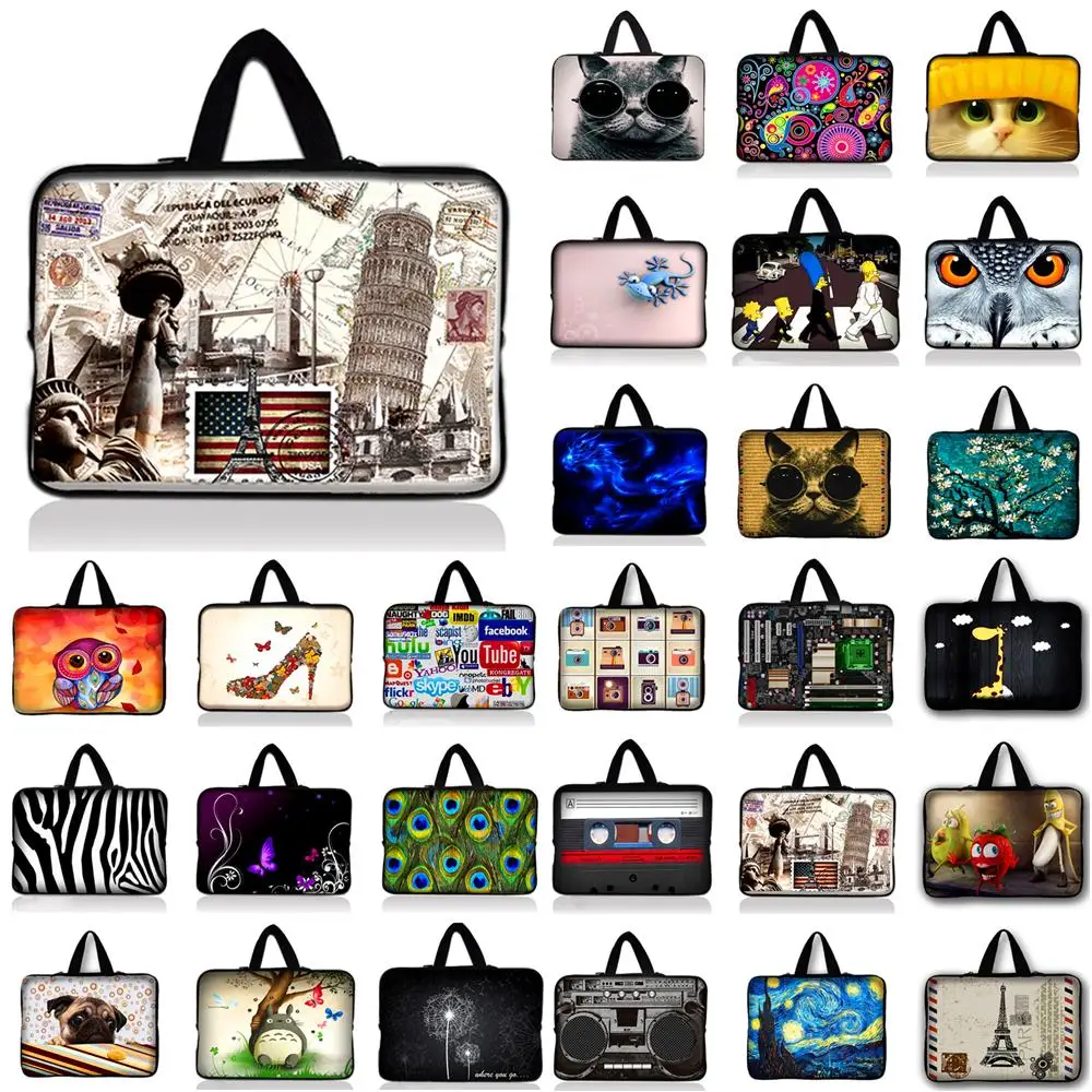 10 10.1 11.6 12 13 13.3 14 14.4 15.4 15.6 17.3 inch Handle laptop bag Tablet Notebook sleeve For ASUS HP Acer Lenovo Computer | Компьютеры