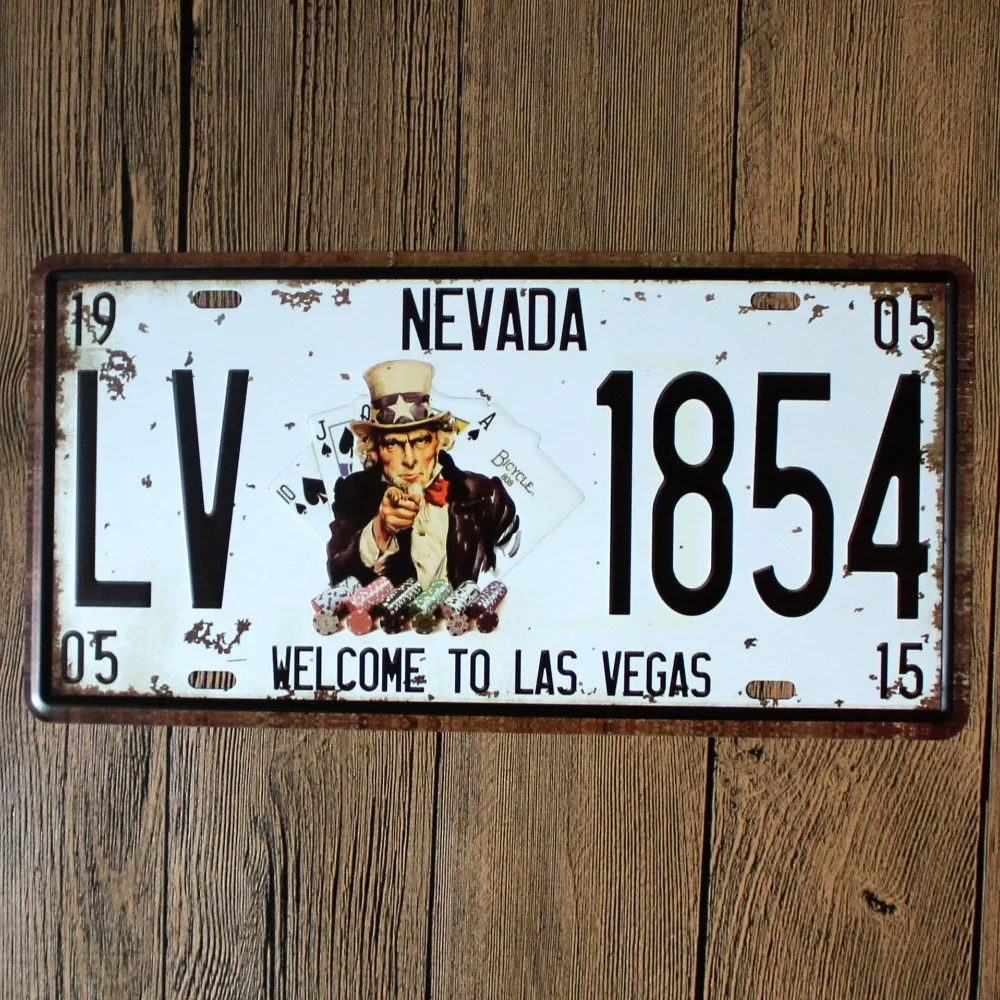 15x30-cm-vintage-license-plates-WELCOME-TO-LAS-VEGAS-1854-retro-iron-painting-wall-sticker-number
