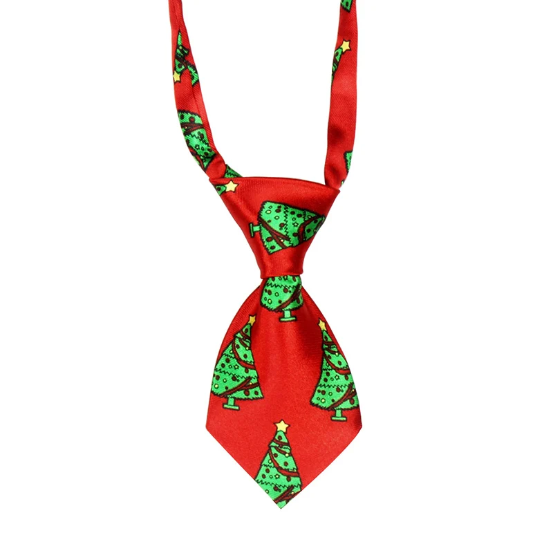 120 шт./лот) Рождественский праздничный собачий галстук для щенят галстуки-бабочки кошачьи Галстуки товары для ухода за собакой маленький, средний, большой собаки Y901