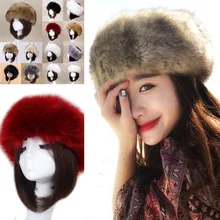 6 цветов меховая шапка натуральный пушистый лисий мех шапка зимняя теплая Толстая модная шапка-бомбер аксессуары для волос для женщин и мужчин