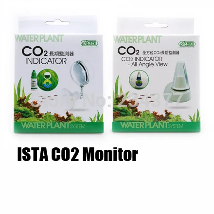 

CO2 test monitor ISTA Aquarium Glass CO2 Indicator with 10cc test liquid