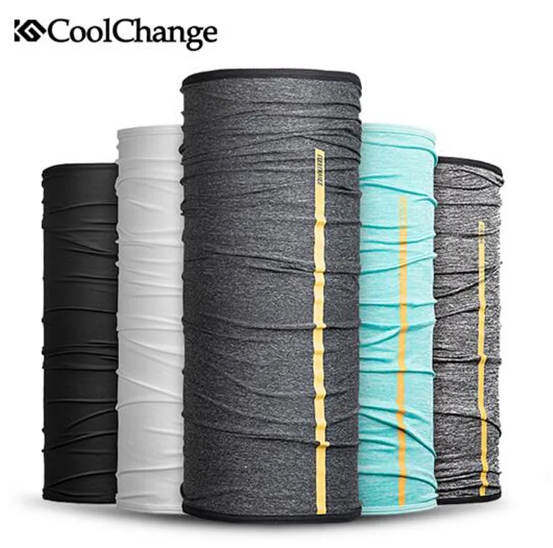 

CoolChange Outdoor Sports Summer Cycling Scarf Bike Bandana Headband Anti-UV Ice Fabric Bicycle Headwear Ride Neck Face Mask