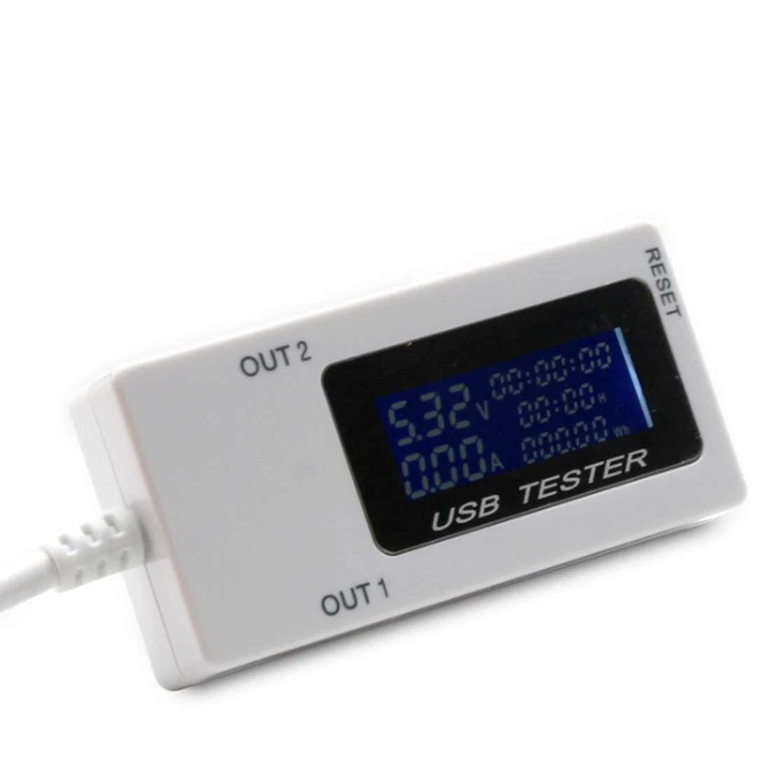 

Multifunction Test Dual USB Tester DC Digital Voltmeter Amperimeter Current Voltage Meter Amp USB Charger Doctor 30V 5A