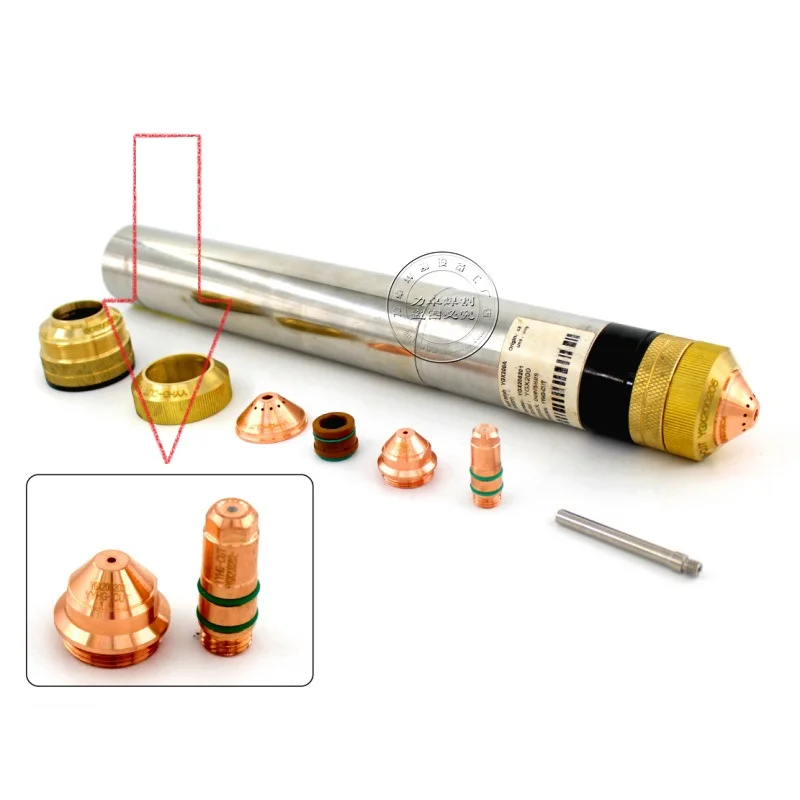 YGX-200 YK-200 YGX200203 YGX200202 LGK-200Electrode 5pcs + Tip 5pcs Plasma consumables CNC Plasma Torch