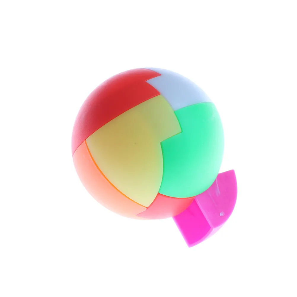 1 шт. Творческий головоломка шарик Cube Capsule разведки сборки мяч для детей на день рождения сувениры игры игрушки