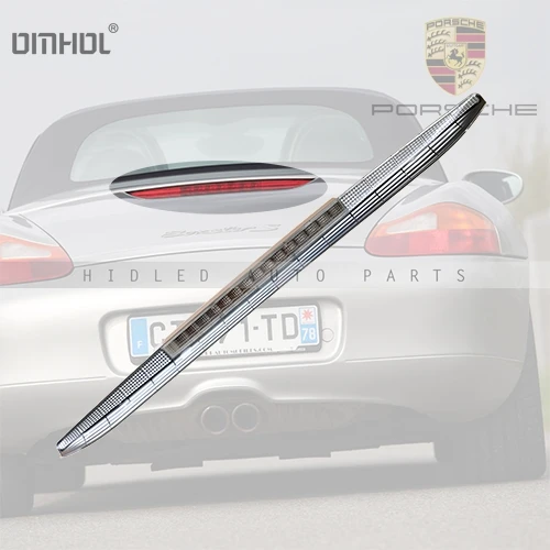 Бесплатная доставка 3 й стоп сигнал для PORSCHE BOXSTER 986 прозрачный красный или