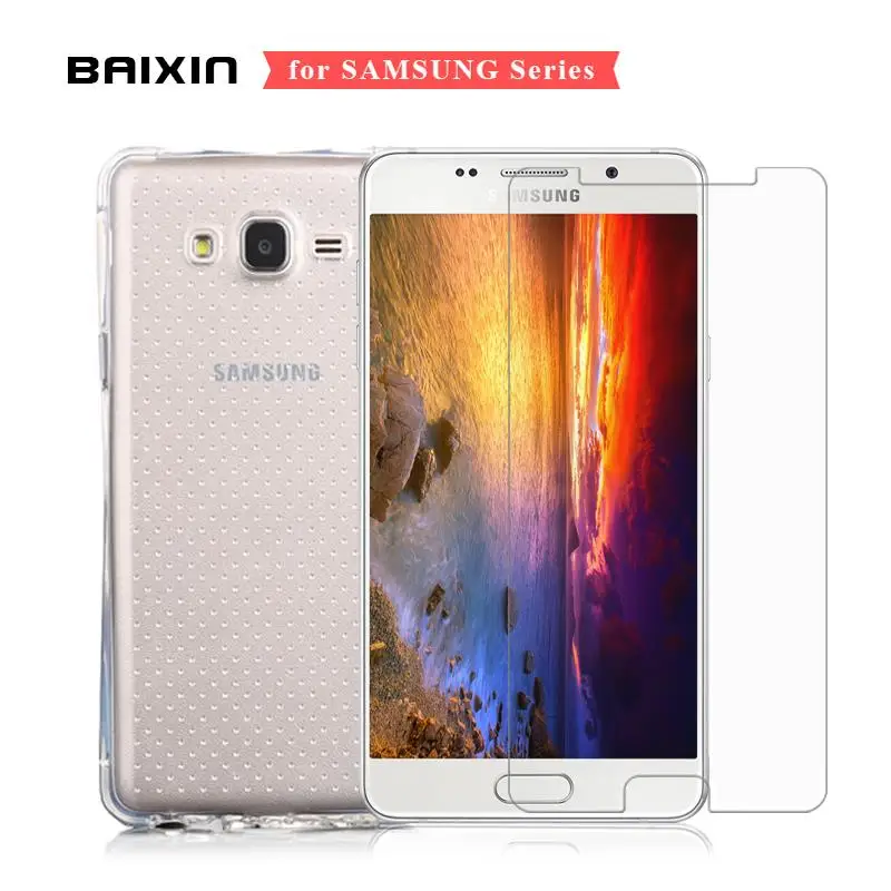 

Tempered Glass for Samsung Galaxy A3 A5 A7 J5 J3 J1 J7 2016 Case J120F J320F J120 J510 J710 Protector Glass + Phone Cover Case