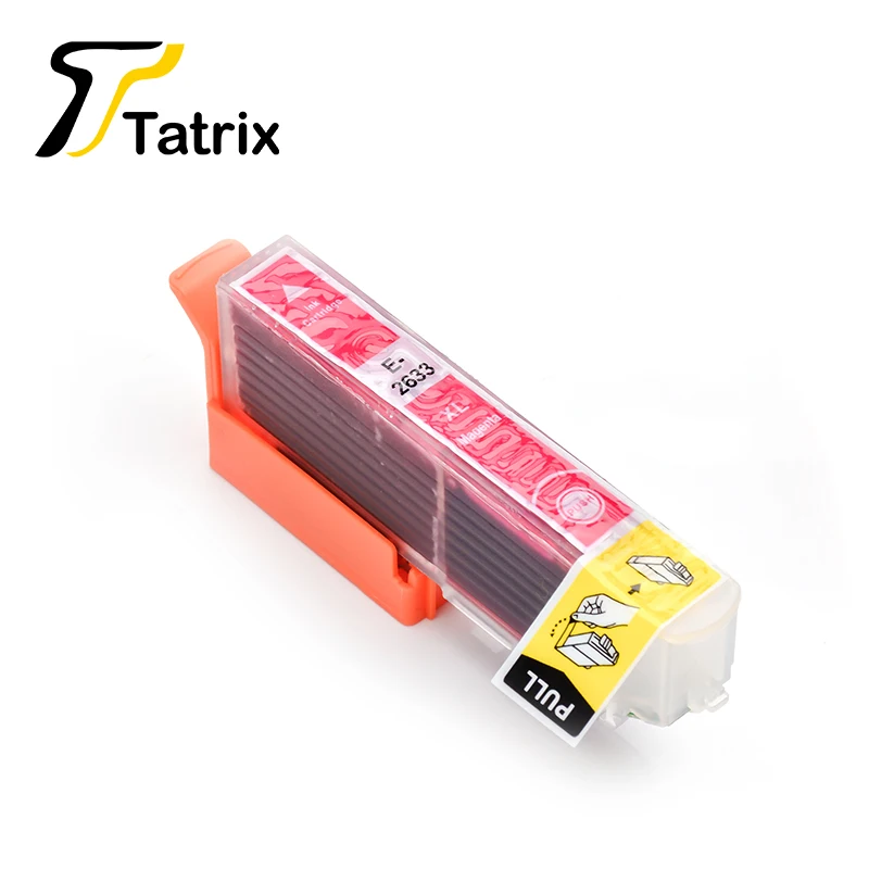 Tatrix для Epson T2621 T2631 T2632 T2633 T2634 патрон чернил для принтера Epson XP-510 600 605 610 615 700 710 800 810