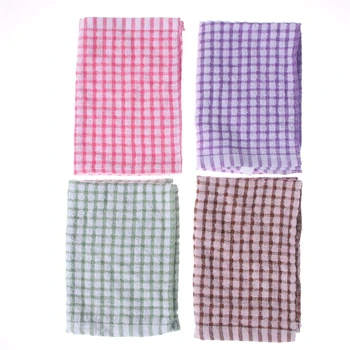 

Tea Towels Pack Set Terry Cotton Table Napkins Home Kitchen Tea Towel Absorbent Dish Cleaning Towels