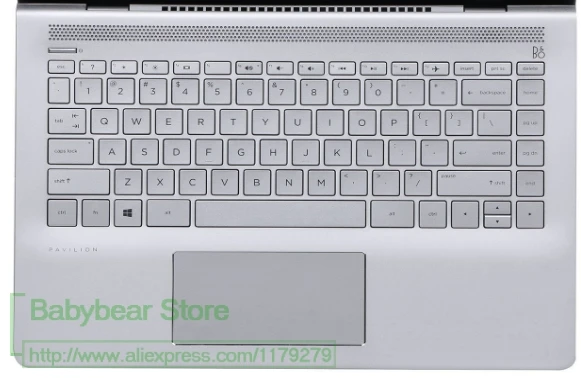 Мягкий защитный чехол для клавиатуры ноутбука HP Pavilion x360 14 дюймов 14M BA011DX BA013DX X 360