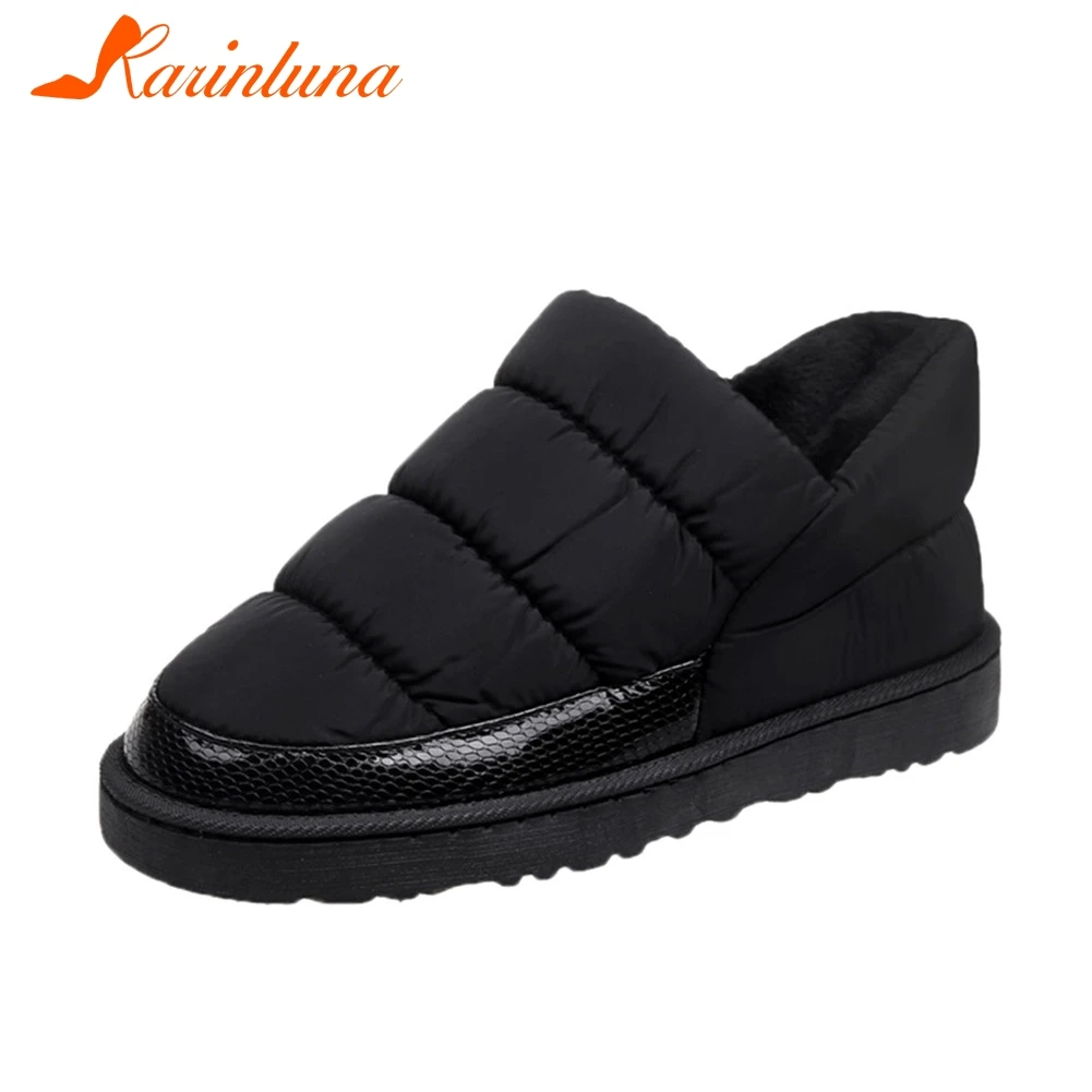 black flat slip on shoes