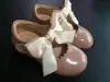 Beige Girls Shoes