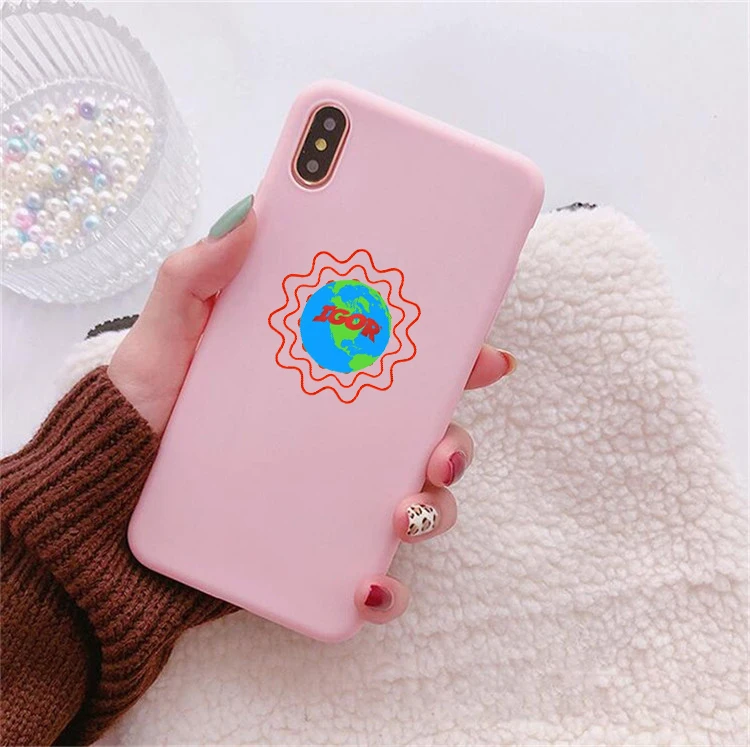 Tyler, The Creator- IGOR Colored soft silicone phone case for iphone 6 6s 6plus 7 7plus 8 8plus XR XS XSMAX 11 pro