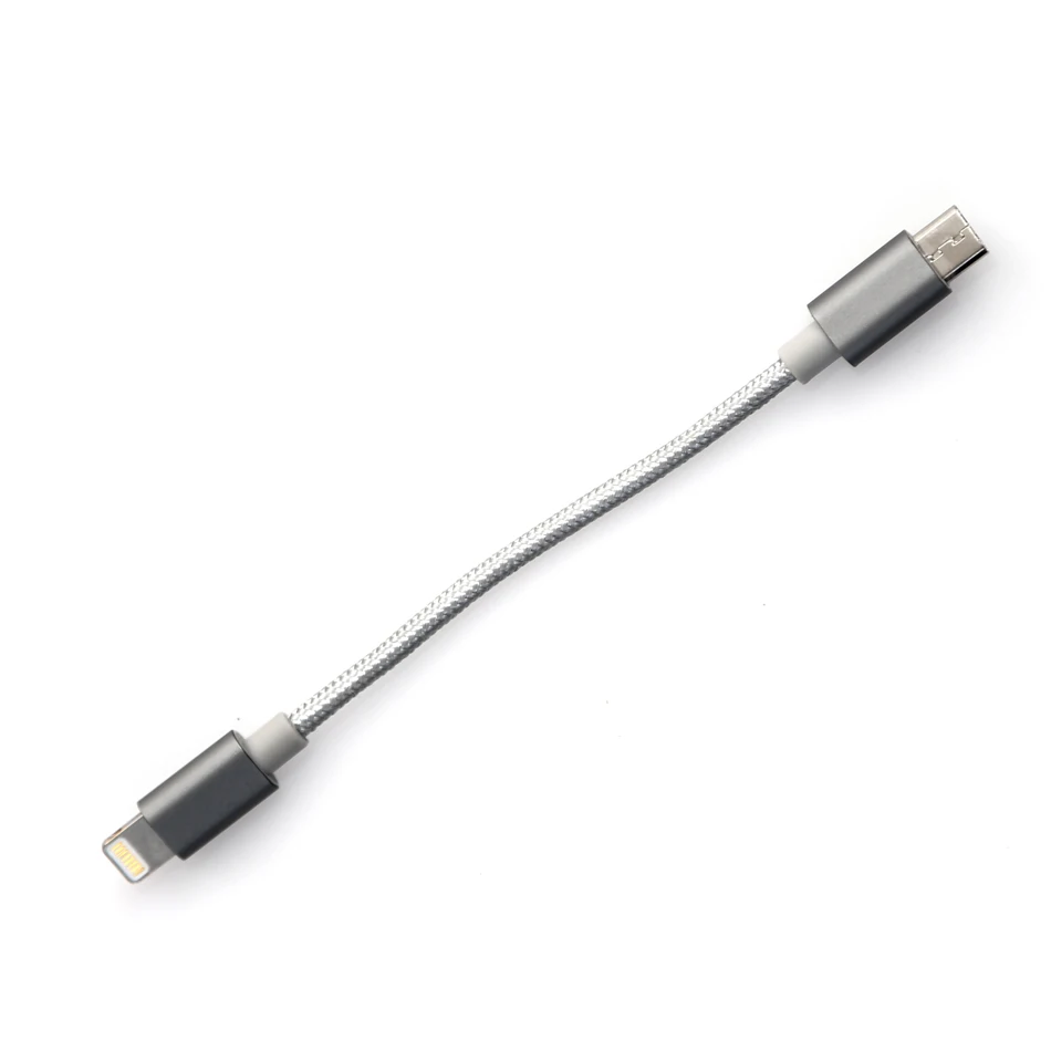 DD ddHiFi MFi05 Lightning к micro usb кабель для передачи данных FiiO DACs Q1MK2/Q5/Q5s|Кабели VGA| |