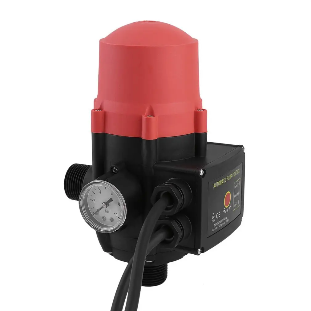 

Professional Pump Pressure Control Switch Electronic Water Pump Switch Automatic Water Pump Pressure Controller EU Plug