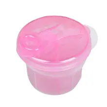 Три вращающихся коробка для сухого молока Многоцелевой Путешествия коробка для сухого молока Детские Портативный рисовая пудра коробка еда формула диспенсер