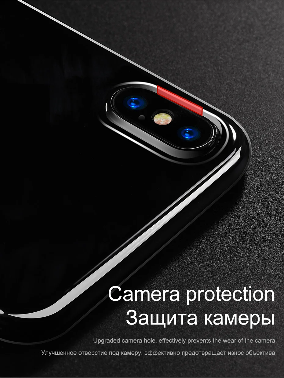 HOCO тонкий силиконовый прозрачный чехол для iPhone X Xs Max Ультратонкий Мягкий ТПУ чехол для телефона для iPhone XR Xs защитный чехол для телефона