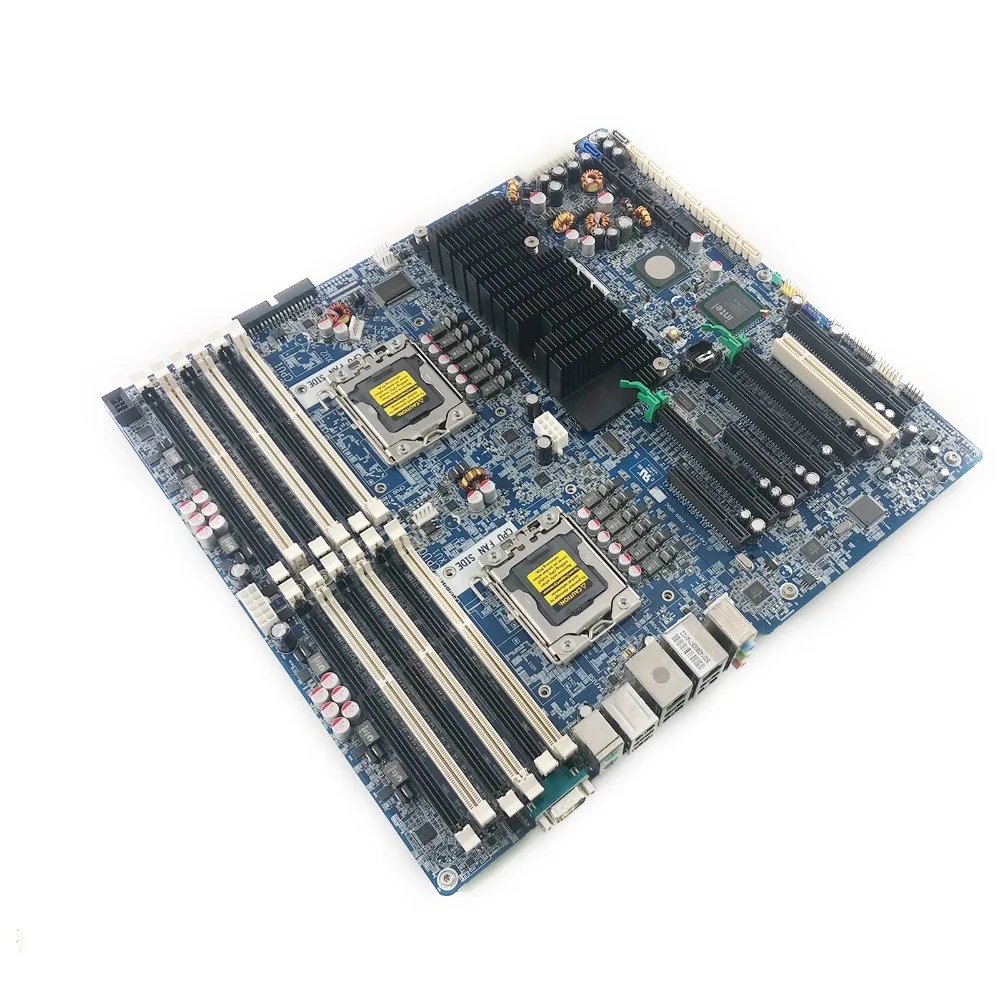 Оригинальная материнская плата для сервера HP Z800 576202 001 460838 002 536798 REV 1 02 LGA 1366