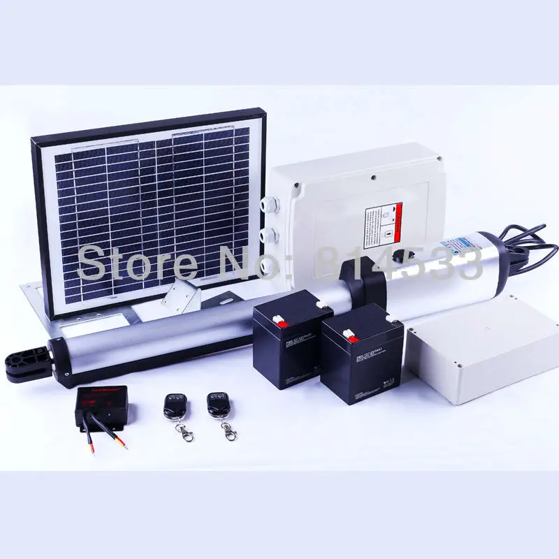 Solar Single Swing Auto Automatic Motor Powered Remote Gate Openerin