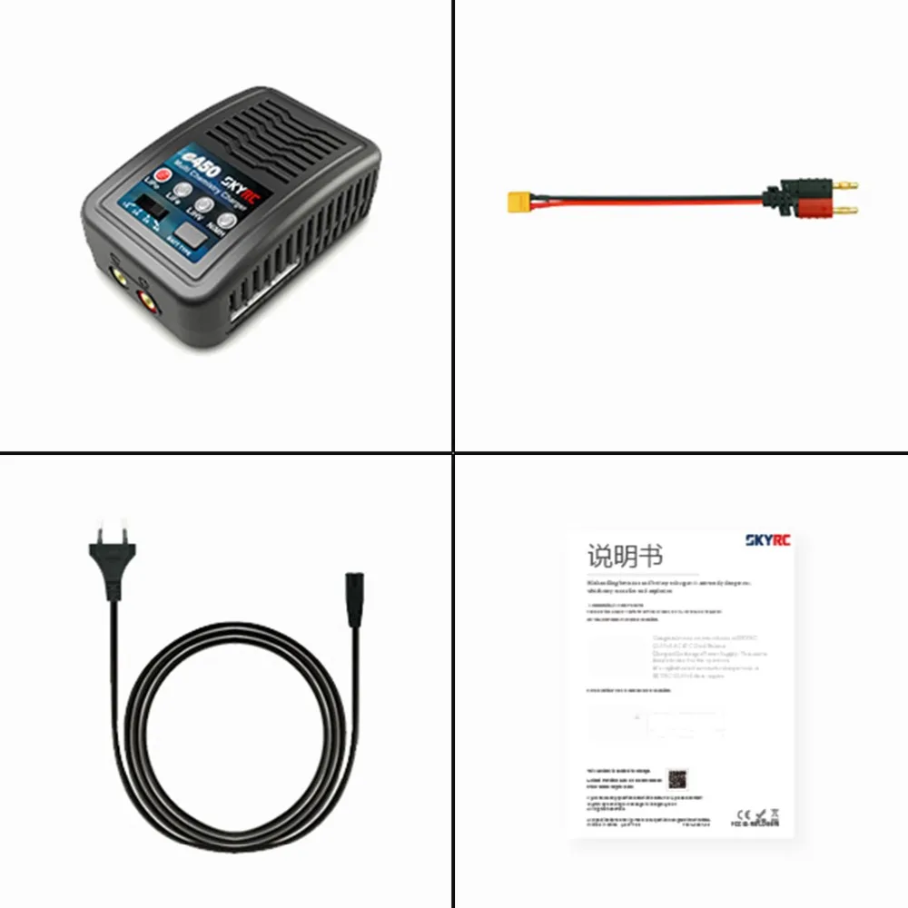 SKYRC e450 100 240 в 50 Вт Lipo Life зарядное устройство для радиоуправляемого дрона|Детали и