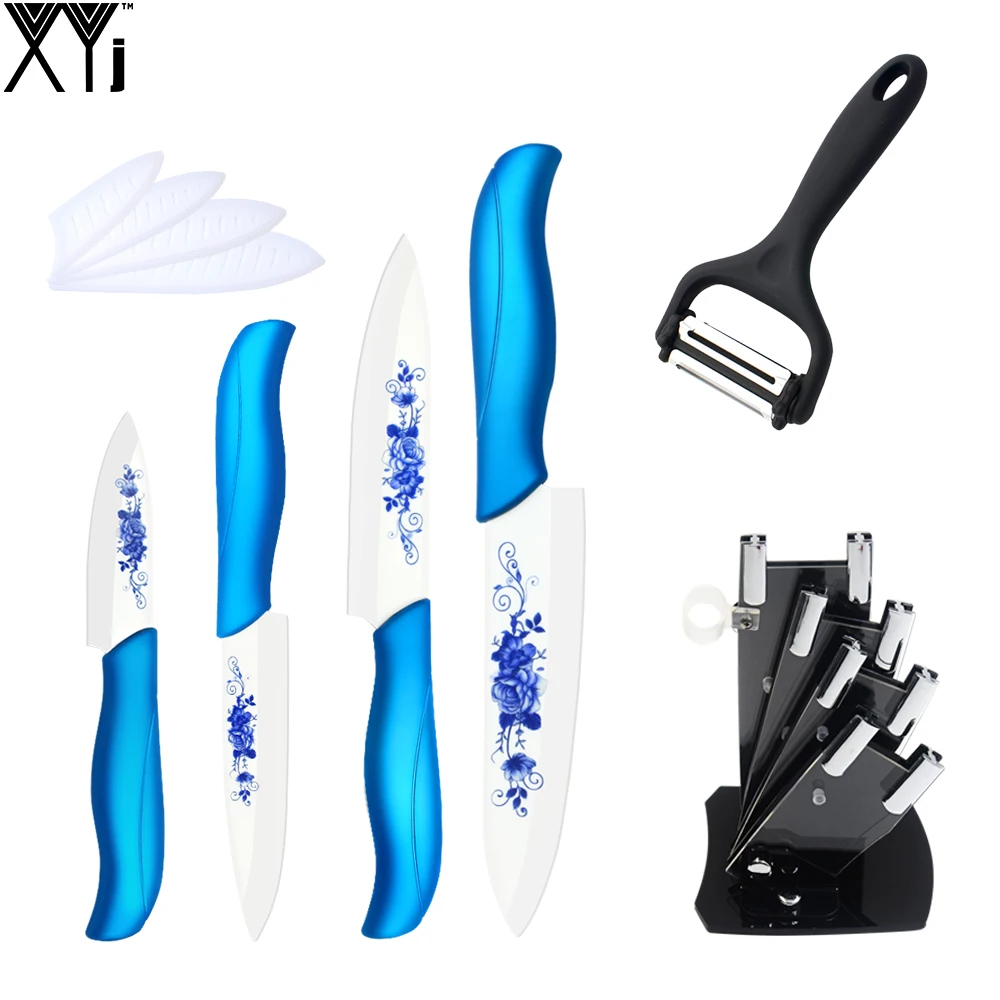 Home Kitchen Knife Set XYJ Brand New Handmade 3 4 5 6 Ceramic