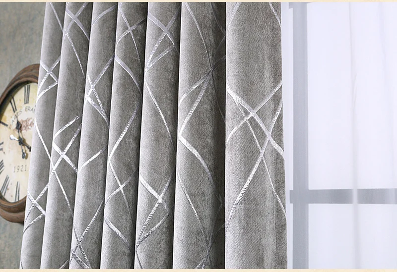 Роскошные Дамасские европейские оконные Элегантные плотные занавески, ткань для гостиной, серые жаккардовые занавески, прозрачные белые тюлевые WP293-3