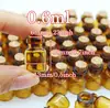 100pcs 13*18*6mm Mini Glass wishing brown Bottles Vials With Cork stopper Empty Tiny Glass drift Bottle Wedding decoration Jars 1