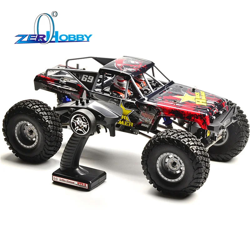 RGT RC автомобиль 1:10 4wd внедорожный Рок Гусеничный 4x4 электрическая мощность водонепроницаемый хобби рок молоток RR-4 18000 грузовик игрушки для детей