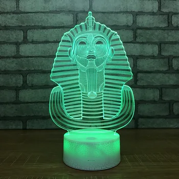 

New Buddha Statues Night Lights Colorful Touch Bedside Lamps Creative Electronic Gifts Bedroom Small 3d Light Fixtures