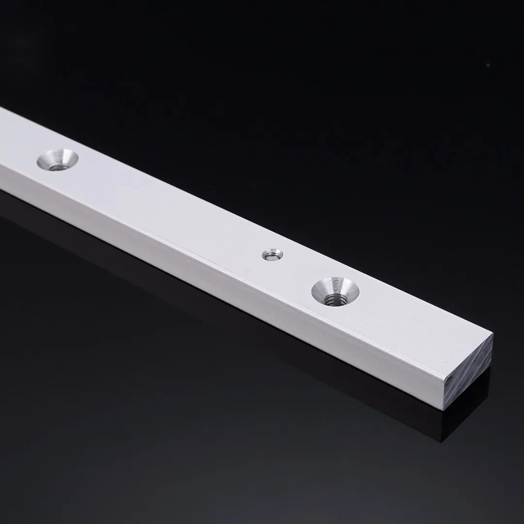 1pc Practical Aluminium Alloy Miter Bar Miter Slider Durable Table Saw Miter Gauge Rod Thickness 9.5mm Length 300mm