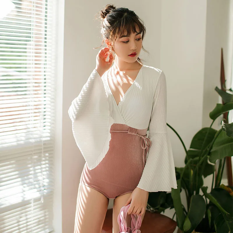 

Swimsuit Woman 2019 1 Piece One Swimsuits Bikini Jumpsuit Female Swimwear New Skirt Colour Sportsweater Hair Substitute Solid