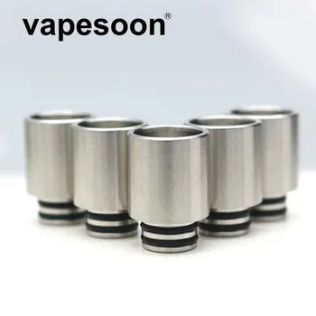 

5 piece Stainless Steel 510 Drip Tip for e-Cigarette 510 Wide Bore Mouthpiece Thread Atomizer Tank RDA RDTA RBA Vaporizer
