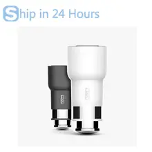 Original for xiaomi Roidmi Bluetooth USB Car Charger 5V/3.1A 2 USB Hi-Fi Receiver Android 4.0 Navigation Broadcast Fast Charge