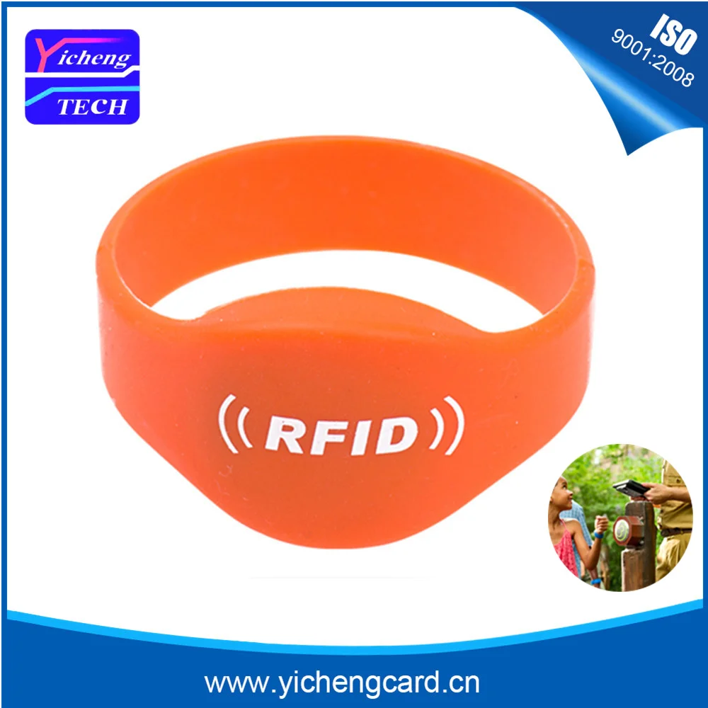 100pcs Waterproof 125Khz RFID Wristband EM4100 Bracelet Silicone Proximity Smart Card Watch Type for Access Control