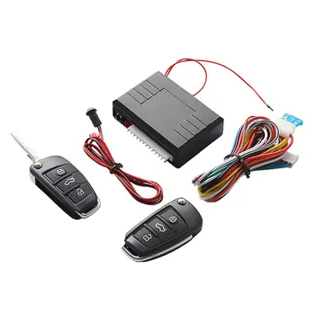 

Universal Car Auto Keyless Entry System Button Start Stop LED Keychain Central Kit Door Lock with Remote Control