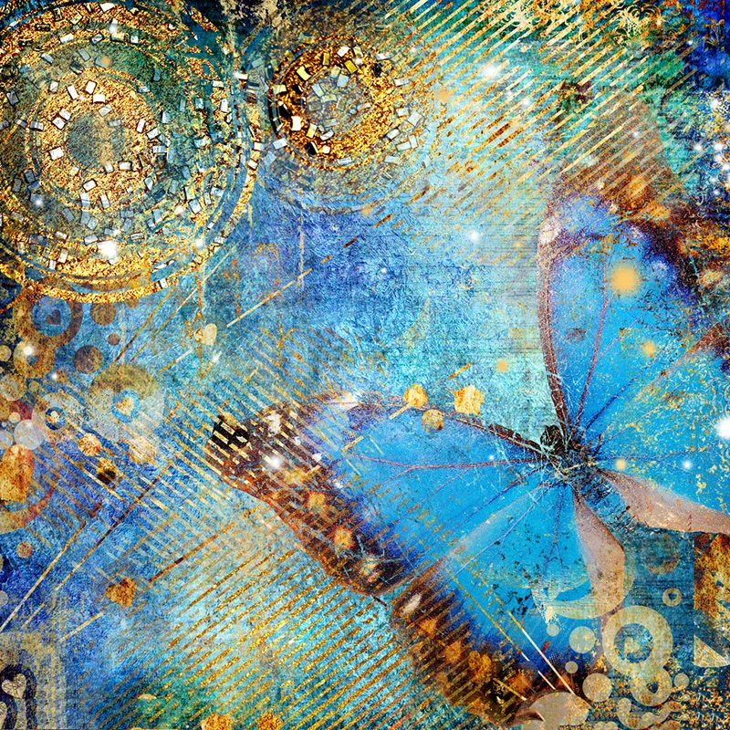 

Full Square drill 5D DIY Diamond painting Butterfly Diamond Embroidery Mosaic Cross Stitch Rhinestone decoration ZH