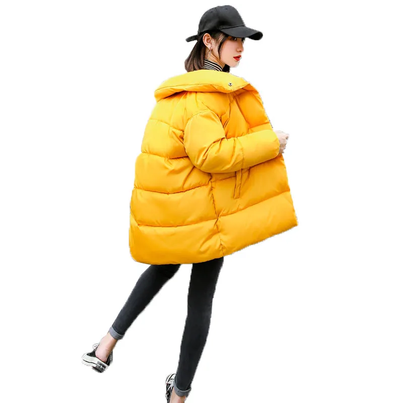 

Women's Winter parka Jacket 2018 New Fashion Loose parka women down cotton winter coat Thick Warm Jacket Female Overcoat